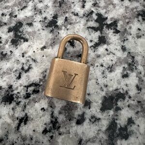 Louis Vuitton Brass-Toned Padlock - No Key #316